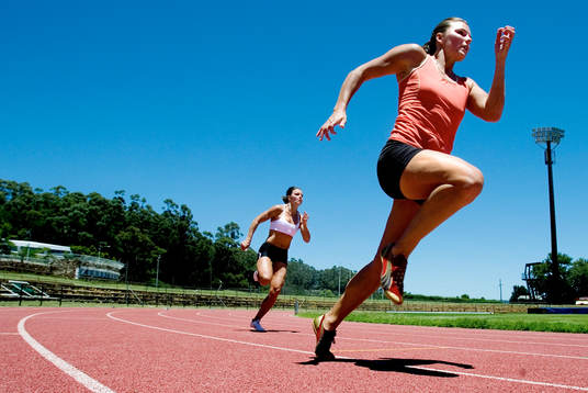 Susanna Kallur och Jenny Kallur, 100 meter häck