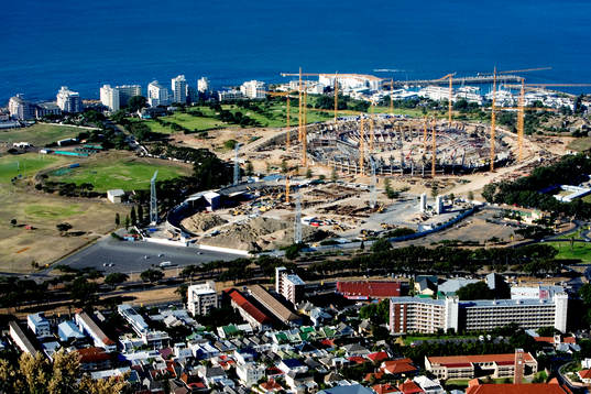 Greenpoint Stadium, arenan i Kapstaden där en semifinal