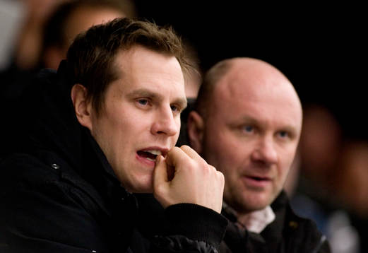 Ville Nieminen och Peter Andersson, sportchef
