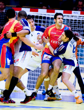 Jerome Fernandez, Bertrand Gille, Frankrike, Ruben Garabaya