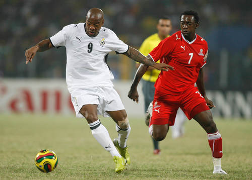Manuel (Junior) Agogo, Ghana och Collin Benjamin, Namibia