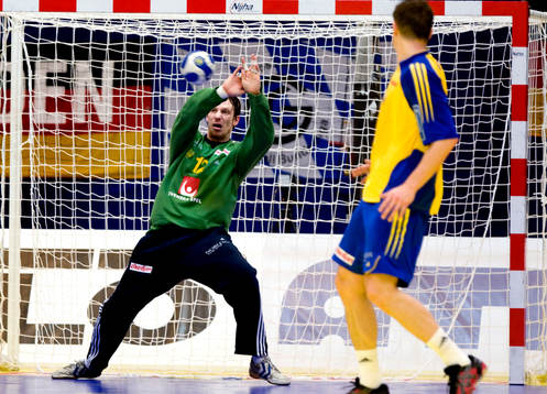 Dan Beutler, målvakt, Sverige, räddning