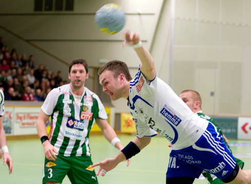 Tobias Karlsson, Hammarby, och Pierre Hammarstrand, Ystad