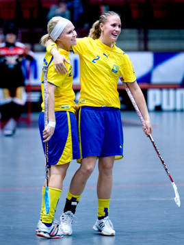 Ina Rhöös, Malin Dalbjer, Sverige, jubel