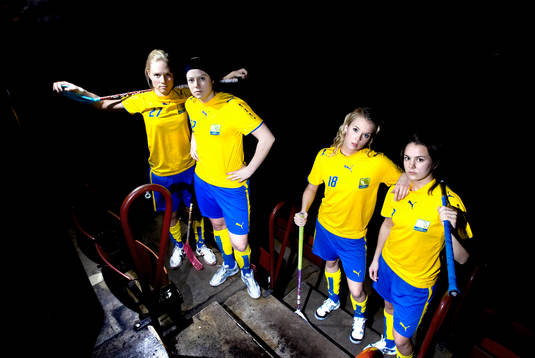 Malin Dalbjer, Victoria Wikström, Malin Hansen, Josefin