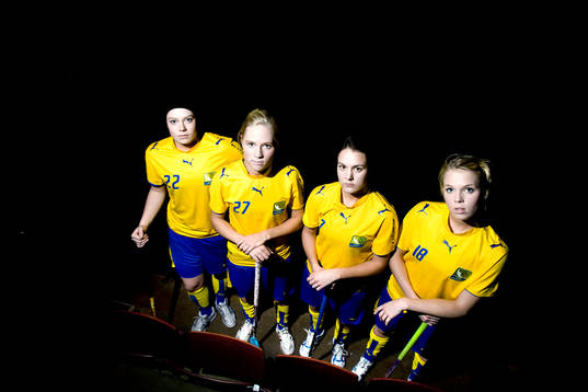Malin Dalbjer, Victoria Wikström, Malin Hansen, Josefin