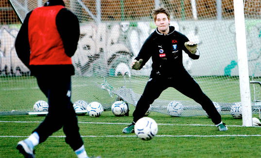 Den unge målvakten. Max-Ludwig Gustafsson