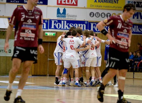 Robert Andersson och Anders Hallberg deppar med sänkta