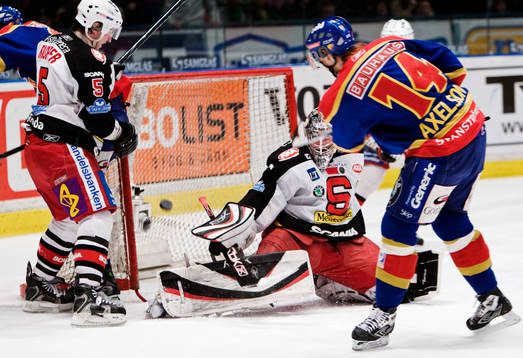 Dick Axelsson, Djurgården, missar en bra målchans