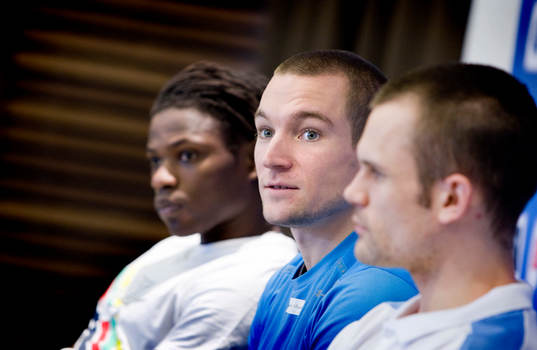Alhadji Jeng, Linus Thörnblad och Stefan Holm