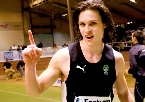 Per Strandquist, MAI vinner 60 meter