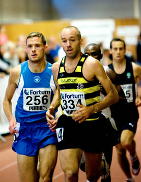 Erik Sjöqvist vinner 3000 meter