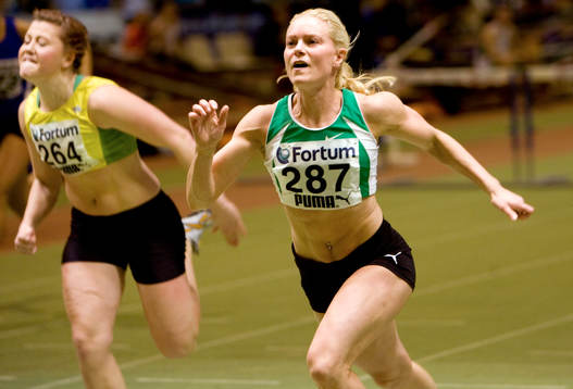 Lena Berntsson, Ullevi vinner 60 meter häck