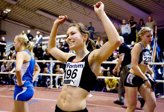 Nina Runvik, MAI vinner 200 meter