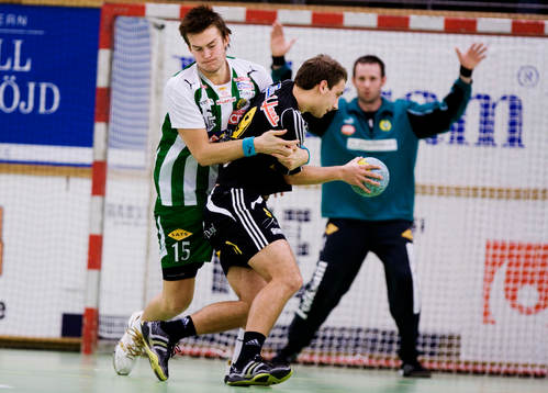 Jens Eriksson, Hammarby, blir utvisad