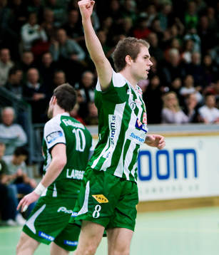 Daniel Båverud, Hammarby, jublar