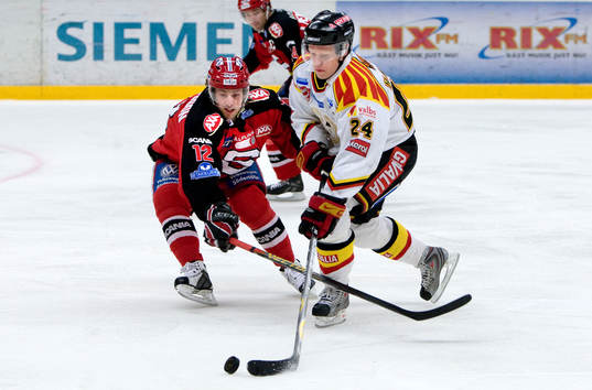Daniel Josefsson, Södertälje, och Mads Hanse, Brynäs