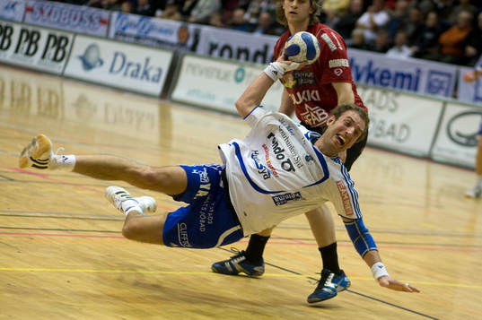 Ystads Hasse Karlsson, Ystad, skott mot mål