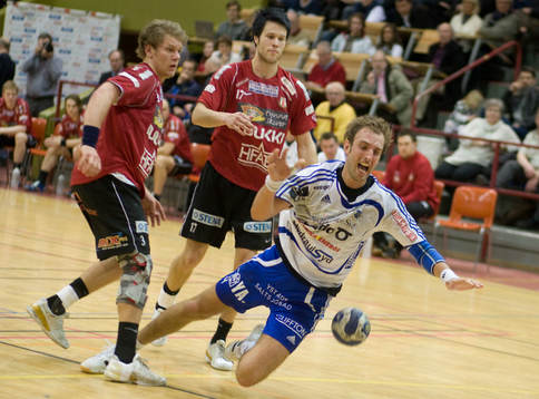 Straff blev resultatet när Hasse Karlsson, Ystad, här