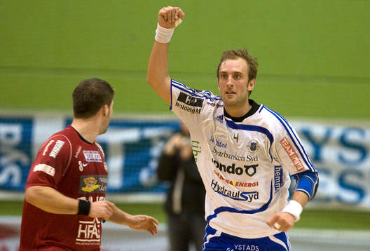 Hasse Karlsson, Ystad, jubel