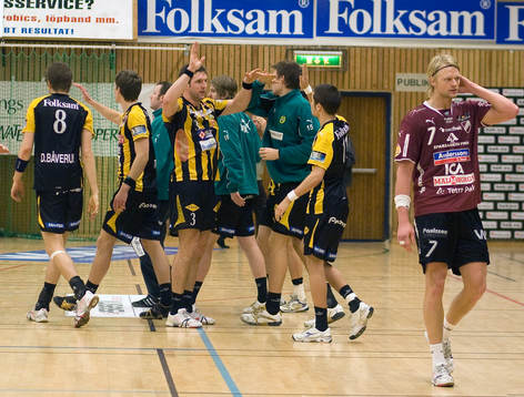Glädje i Hammarby och en deppad Lugi-spelare i form av