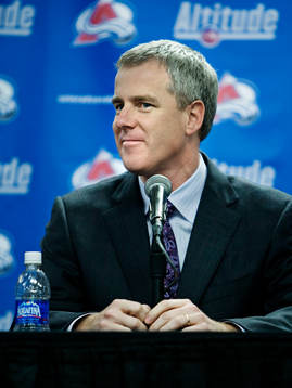 Colorado Avalanche, general manager Francois Giguere