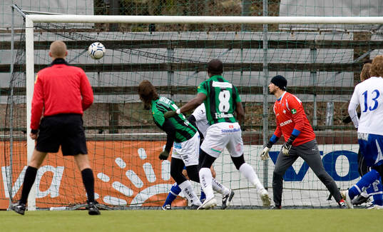 Fotboll, Allsvenskan, Träningsmatch, Gais - Norrköping