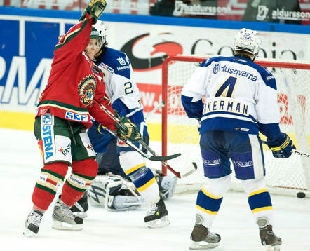 Niklas Andersson jubel