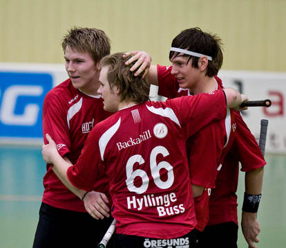 Martin Andersson, Emil Svensson och Emil Wahlström,