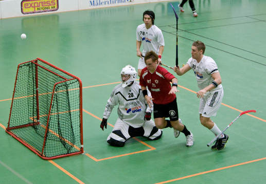Duong Ha, Henrik Qvist, målvakt och Robert Pernmalm,