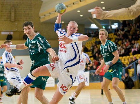 Milos Pesic, Helsingborg och Christoffer Eriksson,