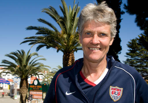 Pia Sundhage, förbundskapten, USA
