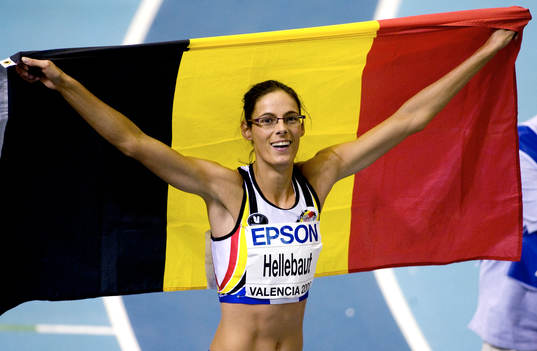 Tia Hellebaut, Belgien vinner 5-kampen