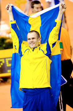 Stefan Holm, Sverige, jubel