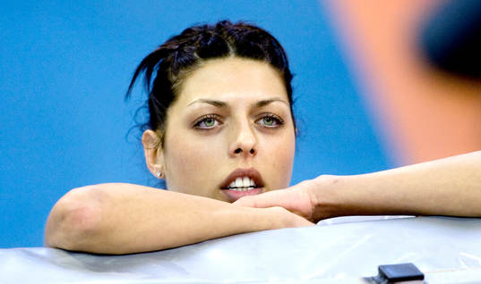 Blanka Vlasic, Kroatien. Höjd