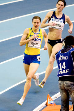 Kajsa Haglund, 1500 meter. Utslagen