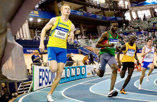 Mattias Claesson utslagen i semifinalen på 800 meter