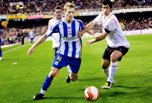Fotboll, La Liga, Spansk liga, Valencia - Deportivo La