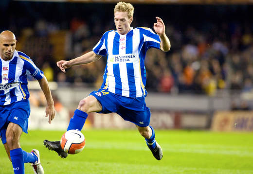 Fotboll, La Liga, Spansk liga, Valencia - Deportivo La