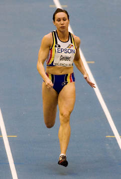 Kim Geavert, Belgien. 60 meter