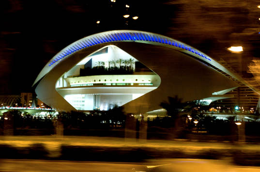Operahuset i Valencia. Calatrava