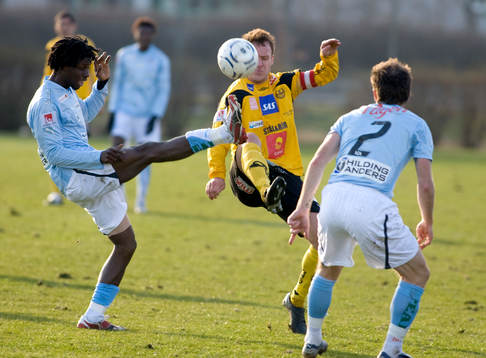 Jimmy Dixon och Ulrich Vincentz, Malmö och nr 10. Mjällby