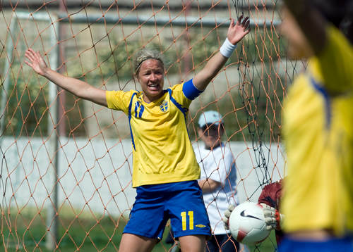 Victoria Svensson, Sverige, jubel