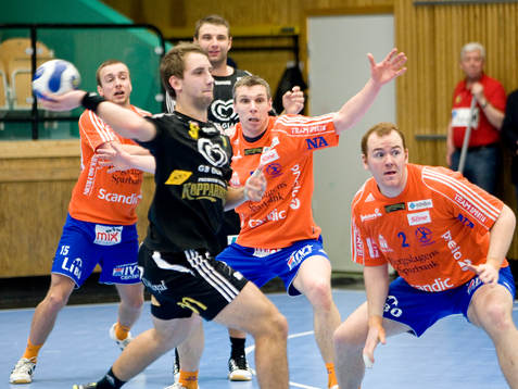 Patrik Falhgren, Sävehof. Johan Andersson, Lindesberg