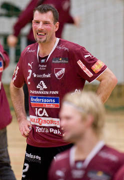 Robert Andersson gjorde sin sista match