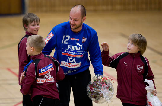 Fredrik Andersson, målvakt, Lugi, var hjälte, men