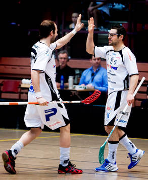 Marc Dysli, Matthias Hofbauer, Dalen, jubel