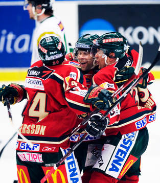 Ishockey, elitserien, slutspel, kvartsfinal 3, Frölunda -