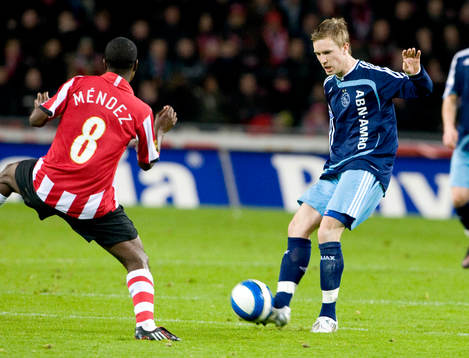 Rasmus Lindgren, Ajax och Edison Mendez, PSV