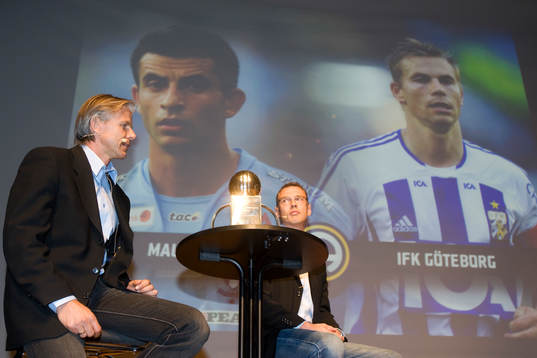 Roland Nilsson, Malmö FF och Jonas Olsson, IFK Göteborg